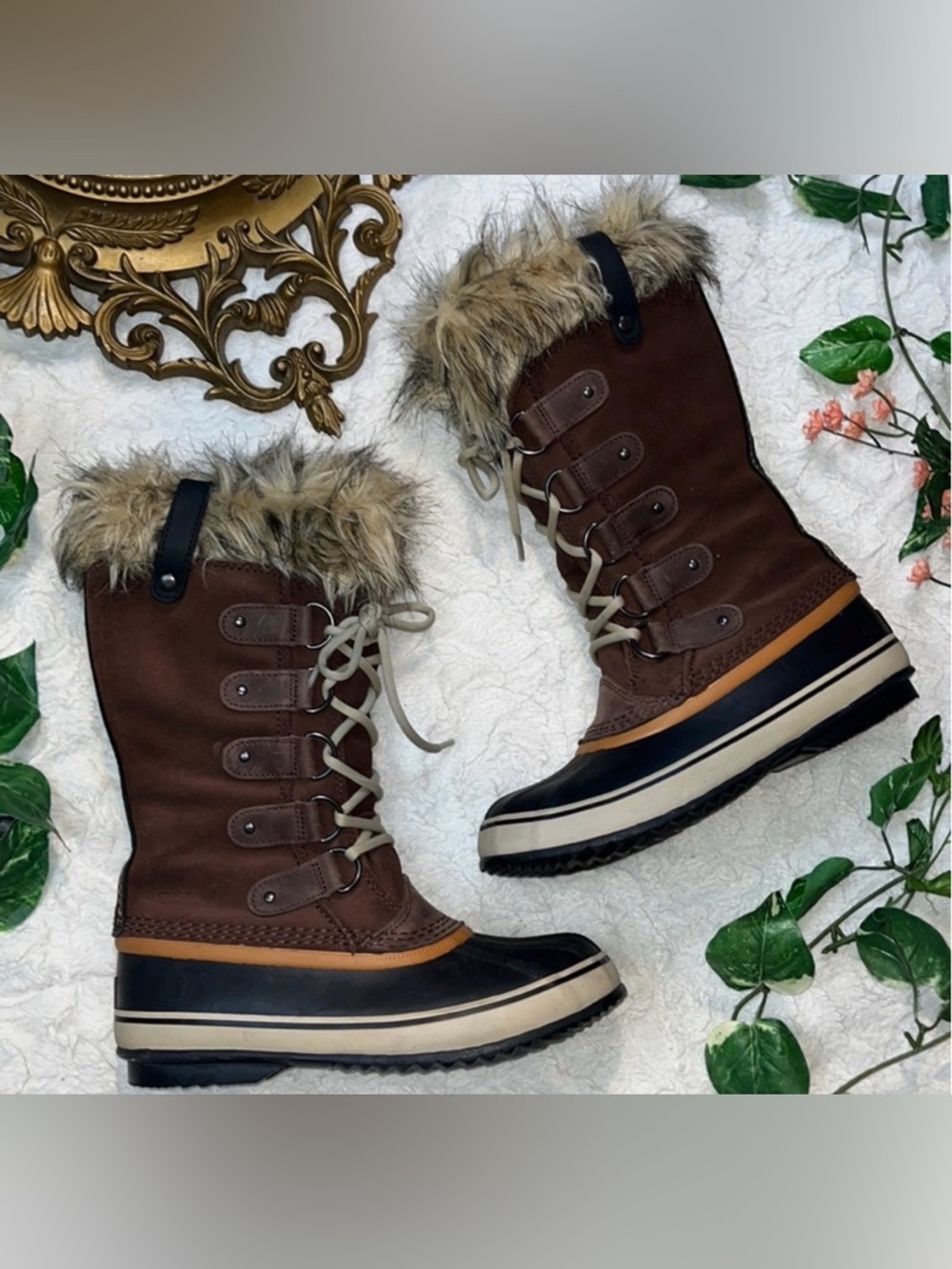 Joan of Arctic Tall Brown Sorel Boots